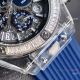 2021 Replica Hublot Big Bang Unico Sapphire Watch Diamond Bezel Blue Rubber Strap (3)_th.jpg